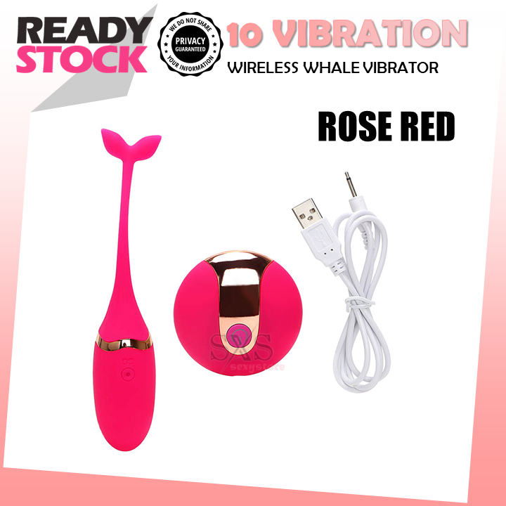 Little Whale Vibrator – USB Rechargeable Remote Control Vibrating Egg for Women