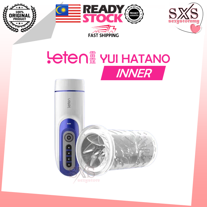 LETEN AV Yui Hatano – Rechargeable Automatic Telescopic Masturbator