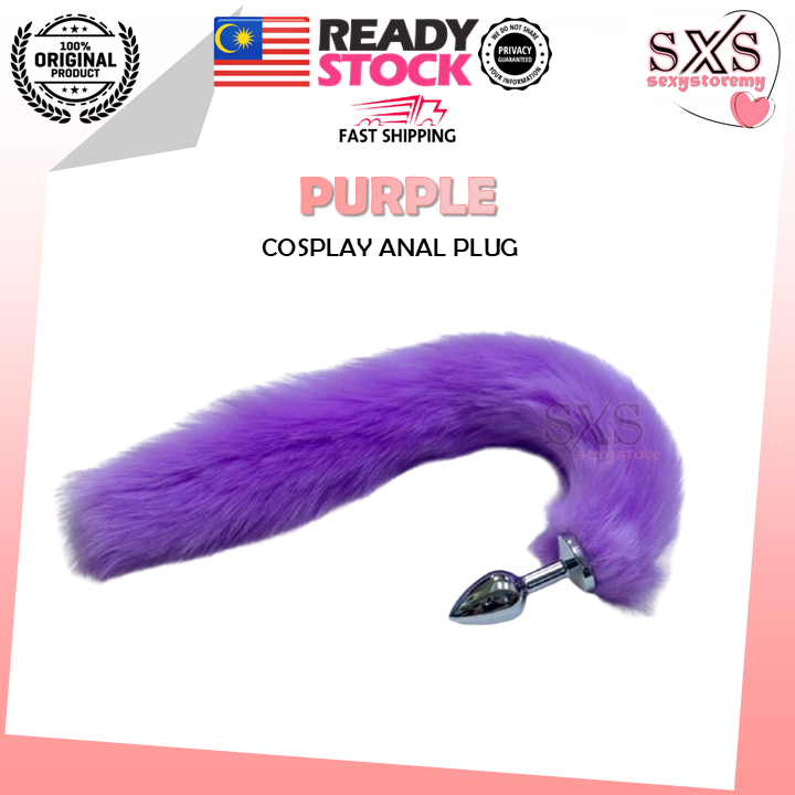 BDSM Sexy Fox Tail Anal Plug Cosplay Metal Butt Plug High Quality