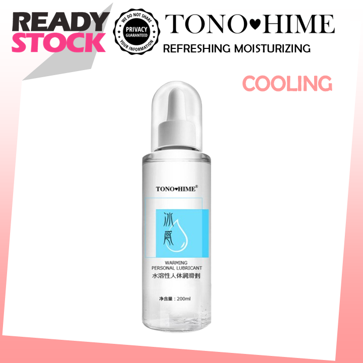 TONO HIME Water-Soluble Refreshing Moisturizing Lubricant 200ml