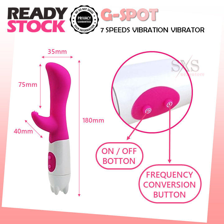 G- Spot Vibrator 7 Speed Strong Vibration Mode