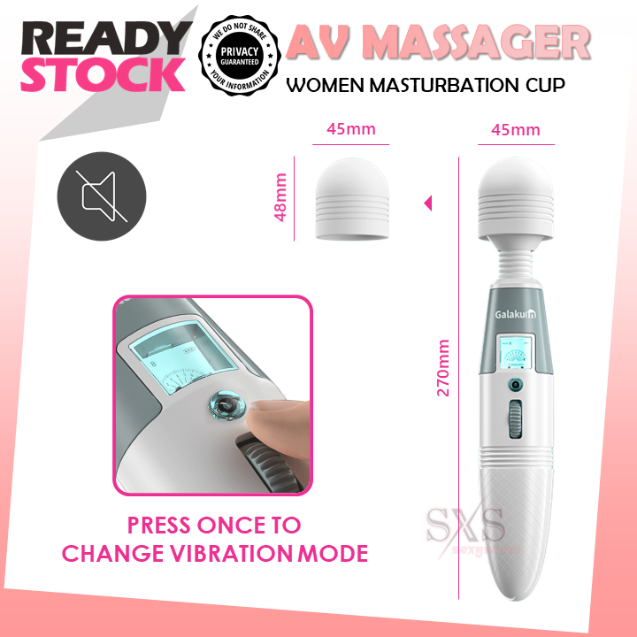 JAPAN GALAKU AV Magic Wand โ Powerful Vibrator & Massager for Women