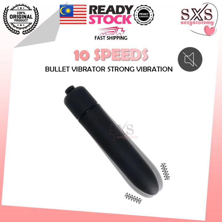 10 Speed Bullet Vibrator Clit Stimulation G-spot Dildo Adult Sex Toys For Women Massager 自慰棒 震动器 震动棒