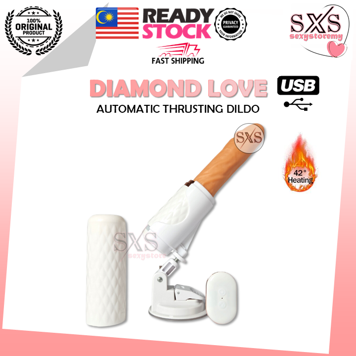 'Diamond Love' Fully Automatic Telescopic Penis Thrusting Machine Telescopic Dildo Machine Sex Dildo Machine