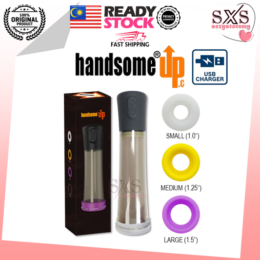 Handsome Up Hydro Penis Enlargement Pump For Men Penis Pump Penis Enlarge Pam Zakar Alat Pembesar Zakar Pump Zakar 阴茎增大器