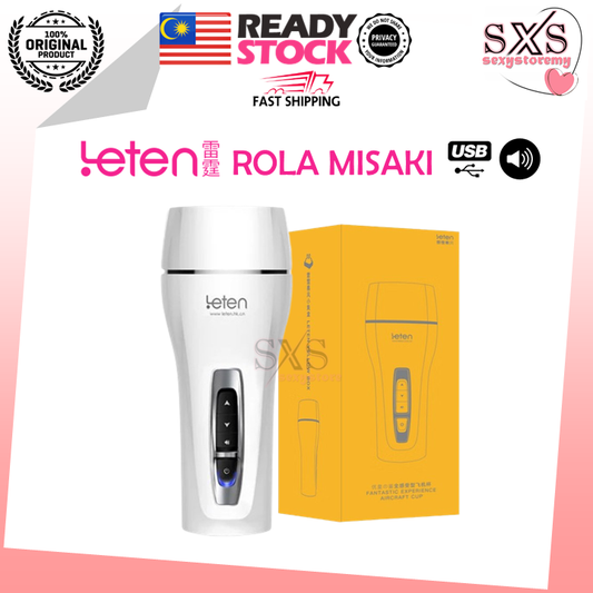 LETEN AV Rola Misaki Royal Premium Realistic Masturbator Cup Leten Masturbation Cup