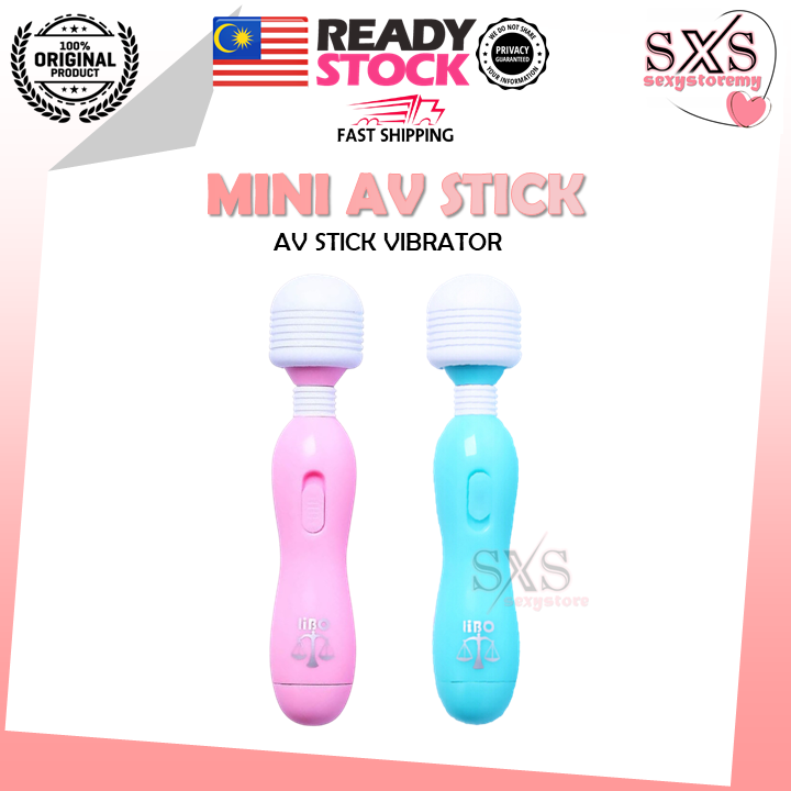 ❤️MINI AV Vibrator Masturbation Massager Adult Vibration Sex Toys For Female ALAT Bantuan Sek Wanita 按摩棒 自慰棒 按摩器 震动棒 自慰器