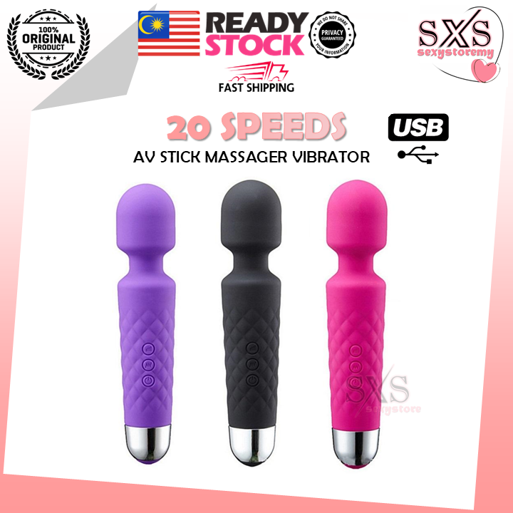 Rechargeable Cordless Dildo Electric Vibrator G Spot For Women Av Massager AV Stick Adult Toys Sex Toy For Women 按摩棒 自慰棒