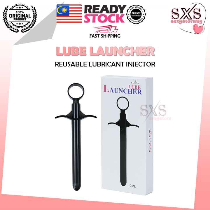 Reusable Lube Launcher - Lubricant Injector For Vagina & Anal