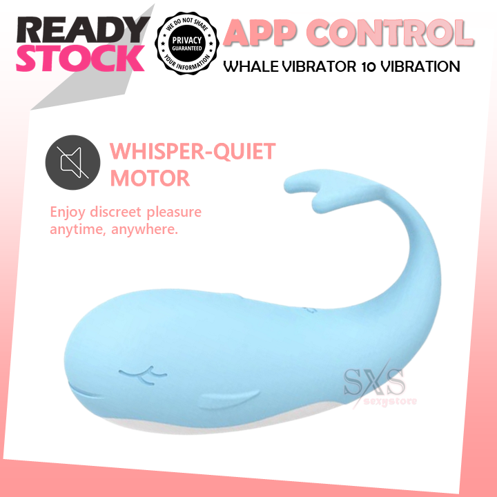 WHALE Smart Vibrator APP-Controlled Pleasure Vibrator For Women Masturbation Sex Toy Alat Sex Perempuan 跳蛋 震动器