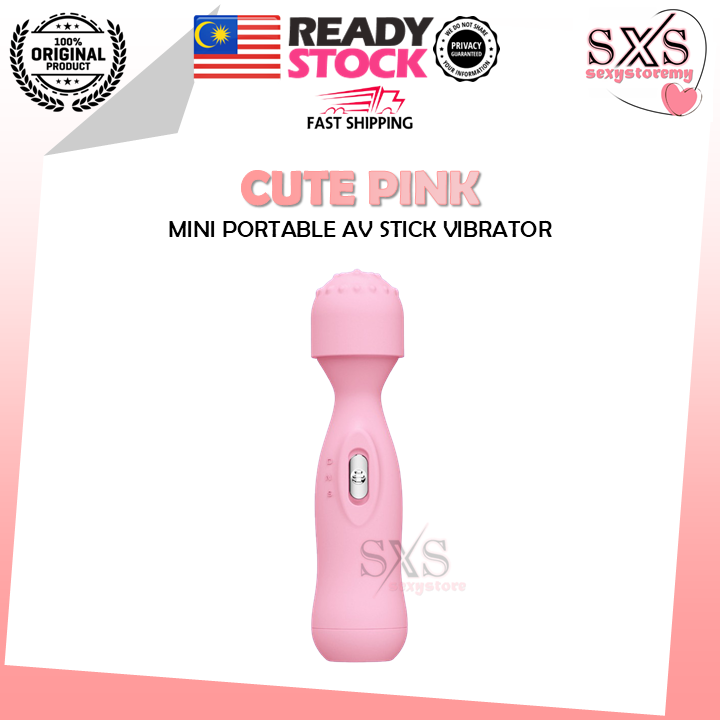 Portable Mini Baby Bottle AV Massager with Beaded Head and Soft Touch