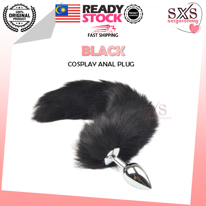 BDSM Sexy Fox Tail Anal Plug Cosplay Metal Butt Plug High Quality