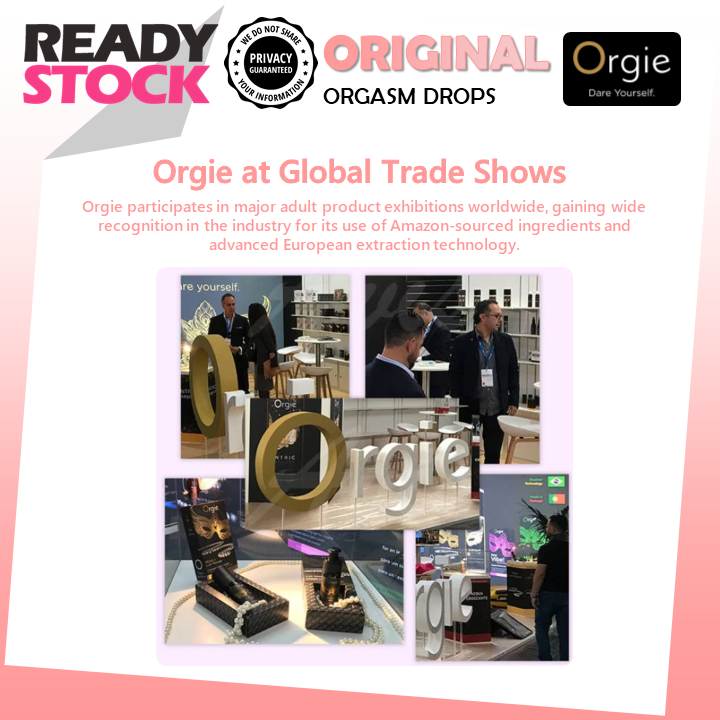 Orgie "Sexy Vibe" Heating Sensation Gel 15ml Arousal Enhancer for Women