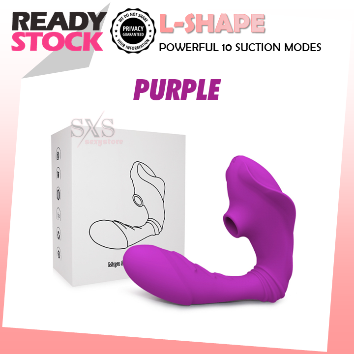 Dual Pleasure Wearable L-Shape AV Vibrator Clitoris Stimulation Vibrator