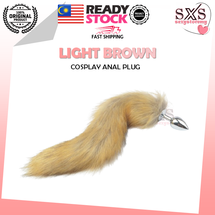 BDSM Sexy Fox Tail Anal Plug Cosplay Metal Butt Plug High Quality