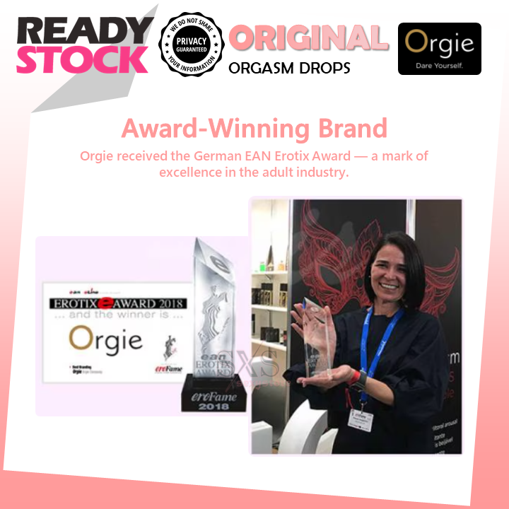 Orgie "Sexy Vibe" Heating Sensation Gel 15ml Arousal Enhancer for Women