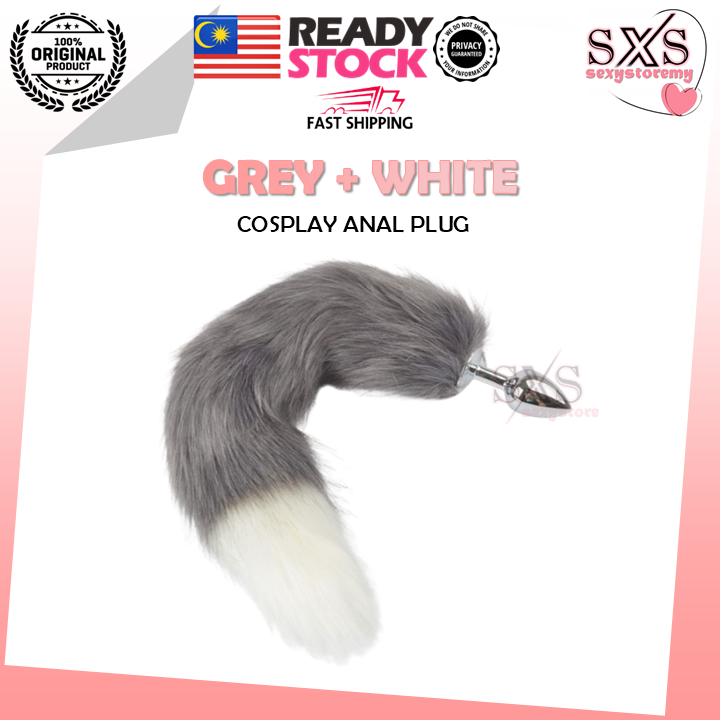 BDSM Sexy Fox Tail Anal Plug Cosplay Metal Butt Plug High Quality