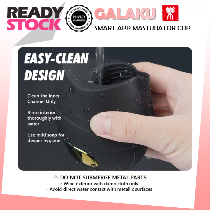 GALAKU Delay Training Masturbator Cup Male Desensitization Stamina Trainer for Glans Sensitivity Control