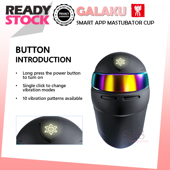 GALAKU Delay Training Masturbator Cup Male Desensitization Stamina Trainer for Glans Sensitivity Control
