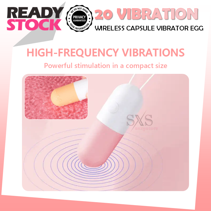 GALAKU WIireless Capsule Egg for Her Vibrator (Heartbeat Version)