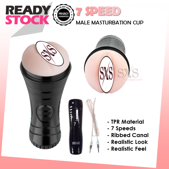 7 SPEED Realistic Fake Pussy Fleshlight Masturbator Cup Aeroplane Cup Pussy AV Cup Mouth Vibrating Masturbation Cup 飞机杯