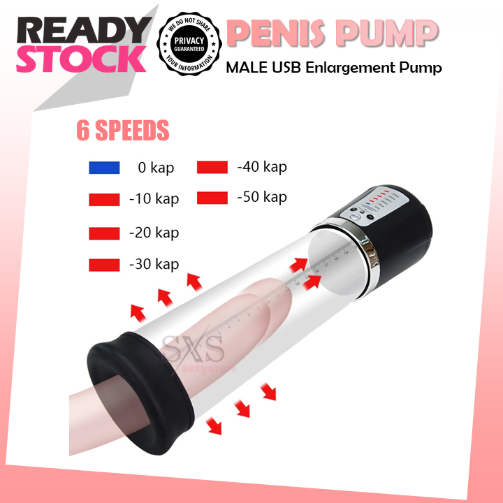 USB Penis Pump – Usb Rechargeable Vacuum Enlargement Pump for Men