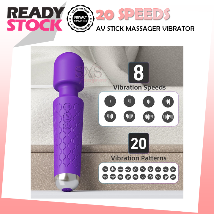 Dildo Tanpa Kord Boleh Dicas semula Penggetar Elektrik G Spot Untuk Wanita Av Massager AV Stick Mainan Dewasa Mainan Seks Untuk Wanita 按摩棒 自慰棒