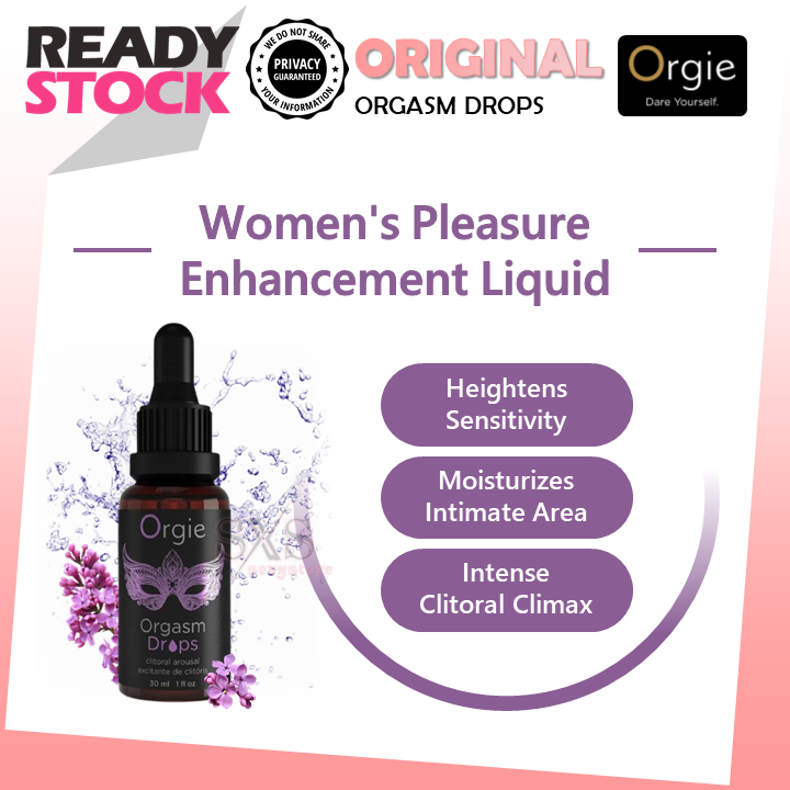 Orgie "Sexy Vibe" Heating Sensation Gel 15ml Arousal Enhancer for Women