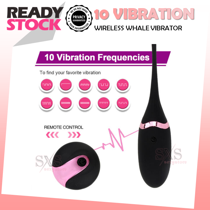 Little Whale Vibrator – USB Rechargeable Remote Control Vibrating Egg for Women