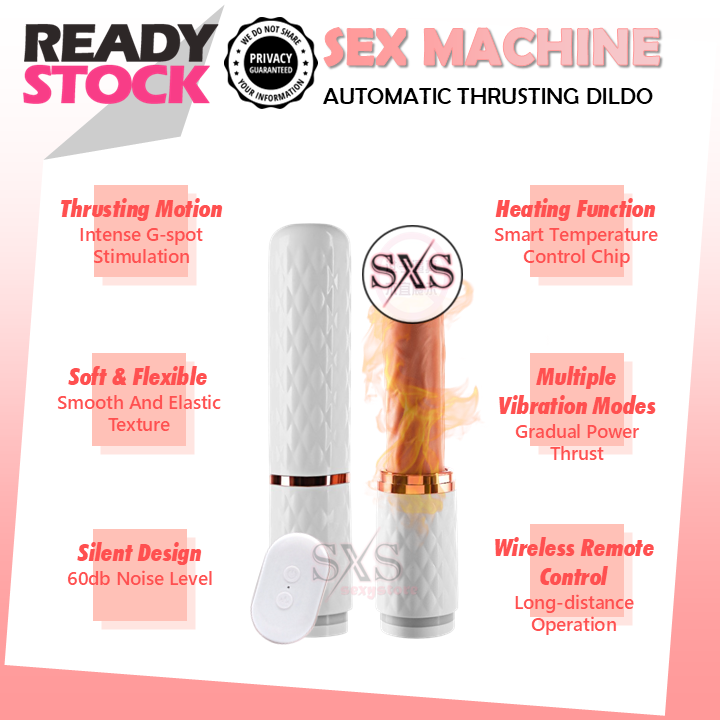 𝐇𝐀𝐍𝐃𝐒-𝐅𝐑𝐄𝐄 'Diamond Love' Fully Automatic Telescopic Penis Thrusting Machine