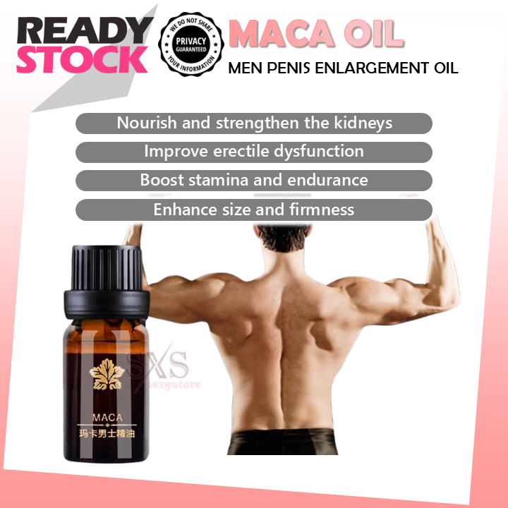 MACA Men Health Care Enlarge Massage oil Penis Growth Extension Oil