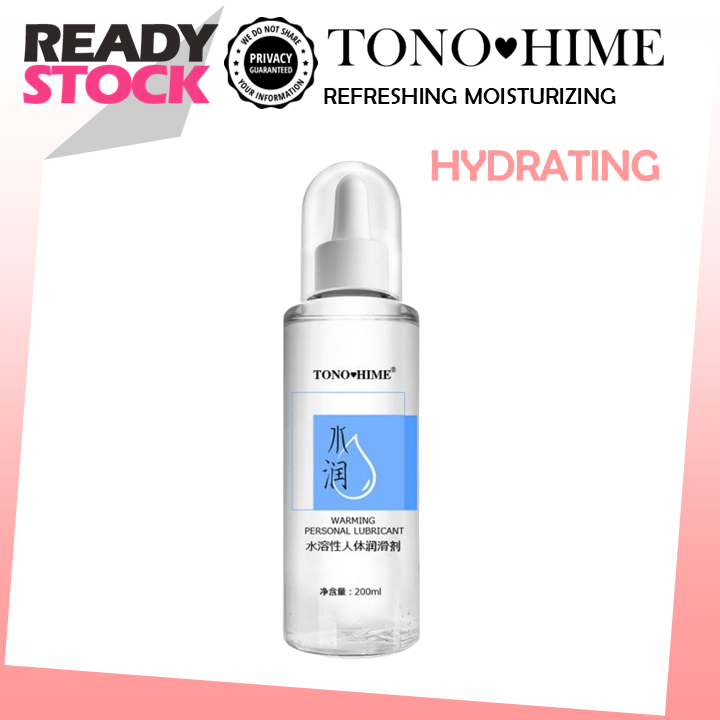 TONO HIME Water-Soluble Refreshing Moisturizing Lubricant 200ml