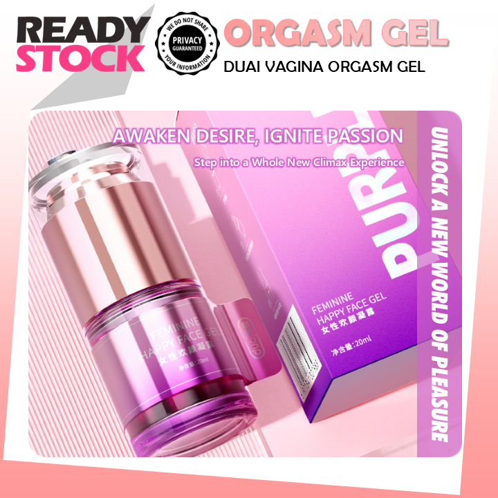 DUAI “Pleasure Bloom” Arousal Gel for Women 20ml Intimate Sensitivity Enhancer & Lubricant