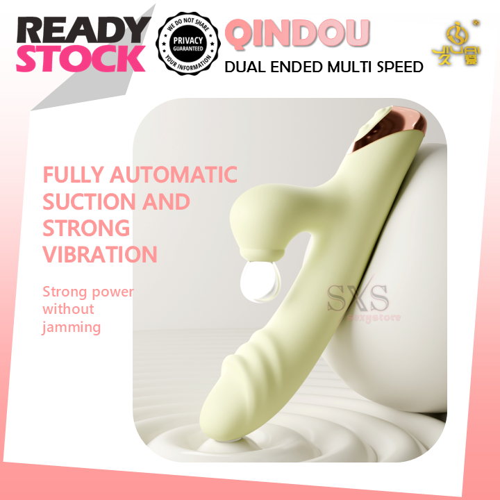 JIUAI Qindou Wand Vibrator for Women Dual-Ended Multi-Speed AV Massager