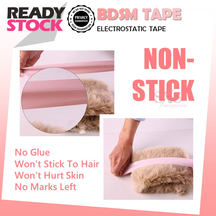 BDSM Bondage Tape – Non-Stick Electrostatic Restraint Tape for Couples