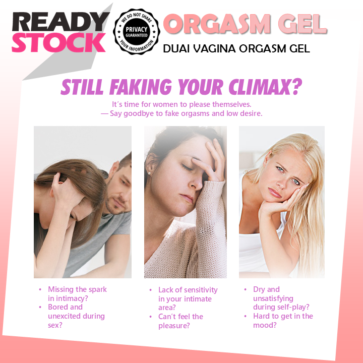 DUAI “Pleasure Bloom” Arousal Gel for Women 20ml Intimate Sensitivity Enhancer & Lubricant