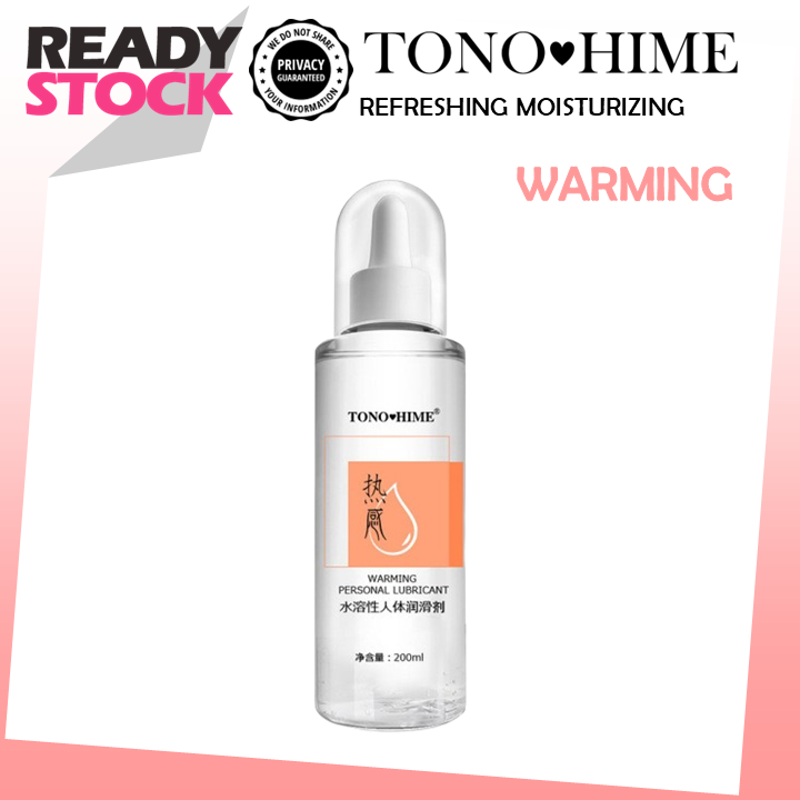 TONO HIME Water-Soluble Refreshing Moisturizing Lubricant 200ml