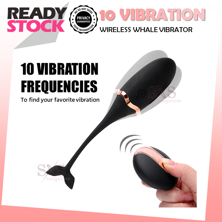 Little Whale Vibrator – USB Rechargeable Remote Control Vibrating Egg for Women