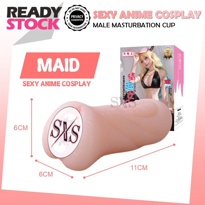 HUA YI TAI Sexy Anime Cosplay AV Cup Realistic Fake Pussy Masturbation Cup For Men