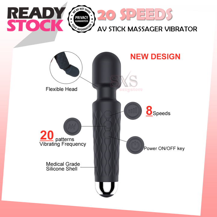 Dildo Tanpa Kord Boleh Dicas semula Penggetar Elektrik G Spot Untuk Wanita Av Massager AV Stick Mainan Dewasa Mainan Seks Untuk Wanita 按摩棒 自慰棒