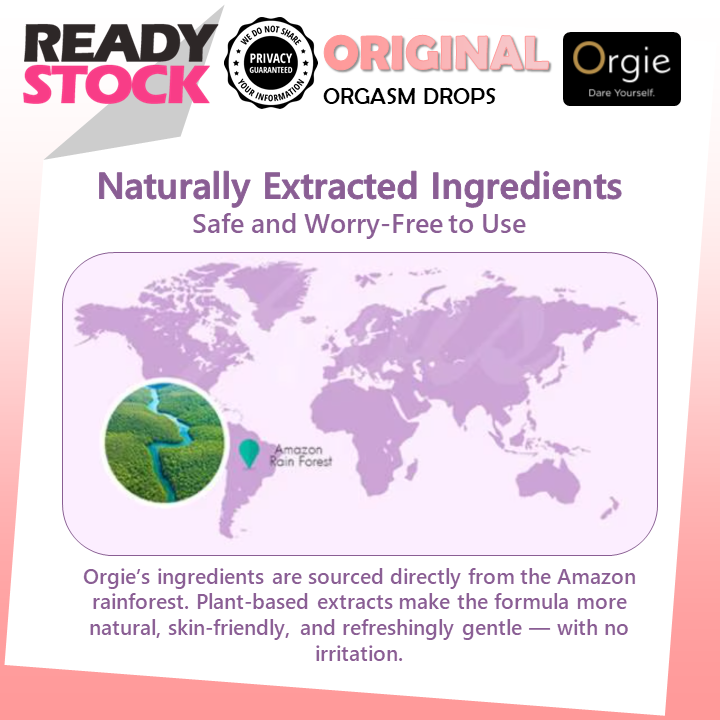 Orgie "Sexy Vibe" Heating Sensation Gel 15ml Arousal Enhancer for Women