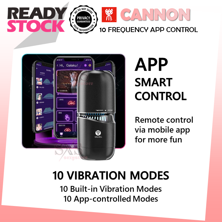 Galaku Little Cannon vibration Masturbator with APP sex toy for men masturbator for men with APP Galaku 小钢炮成人用品 APP飞机杯