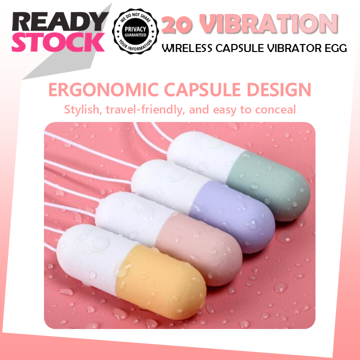 GALAKU WIireless Capsule Egg for Her Vibrator (Heartbeat Version)