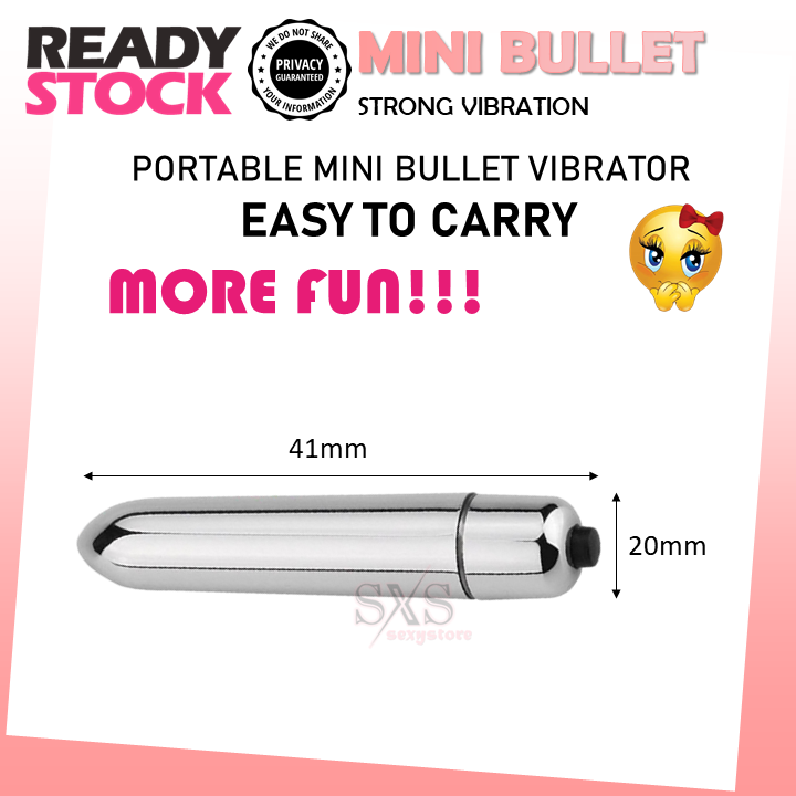 Mini Bullet Vibrator For Women Strong Vibration  AV Massager Dildo Sex Toys Massager 自慰棒 震动器 震动棒