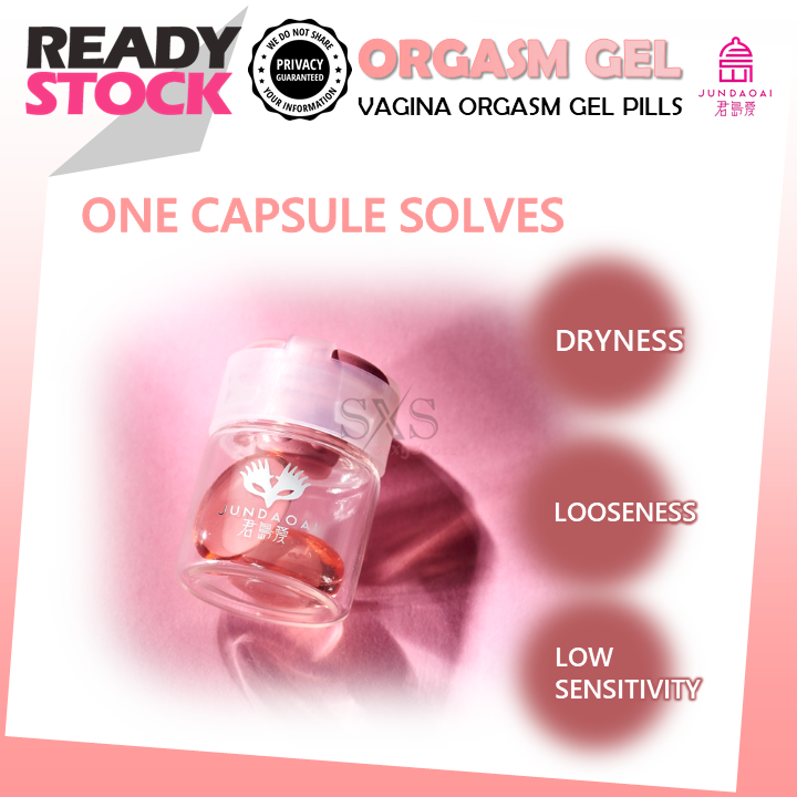 JunDaoAi Arousal Capsules for Women – 2-Pack Intimacy Enhancer & Orgasm Booster