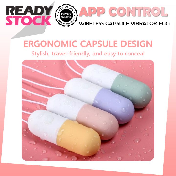 GALAKU APP CONTROL WIRELESS CAPSULE EGG FOR HER VIBRATOR Heartbeat & AI Version 跳蛋 震动器