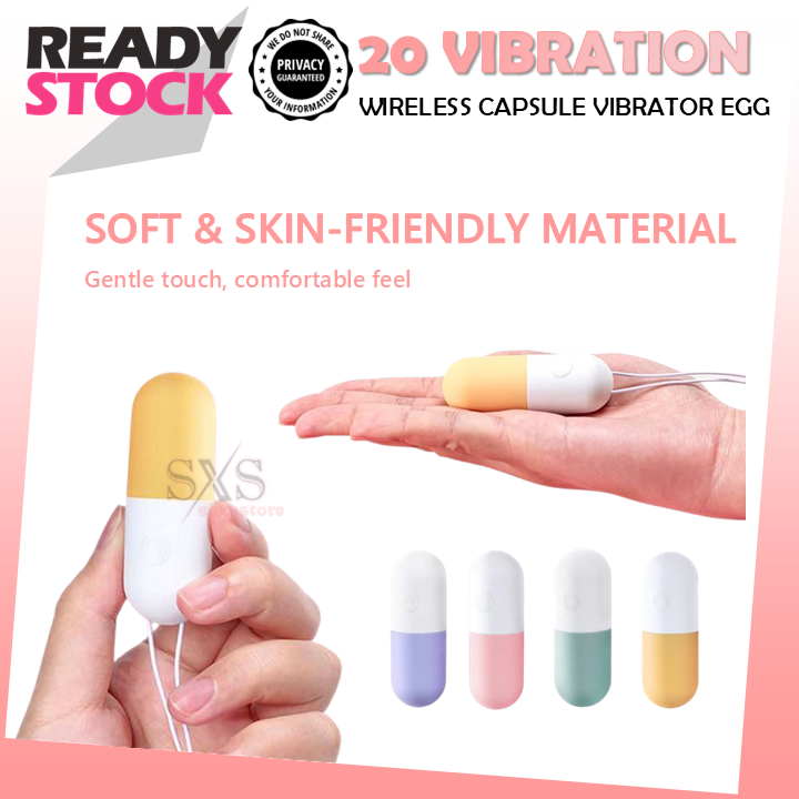 GALAKU WIireless Capsule Egg for Her Vibrator (Heartbeat Version)