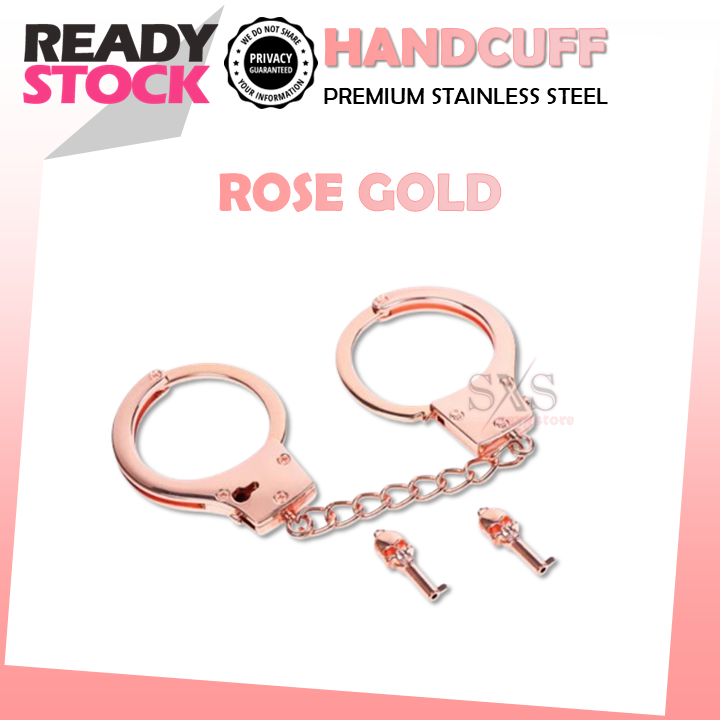 BDSM Premium Quality Skeleton Handcuff - Stainless steel Hand Cuff