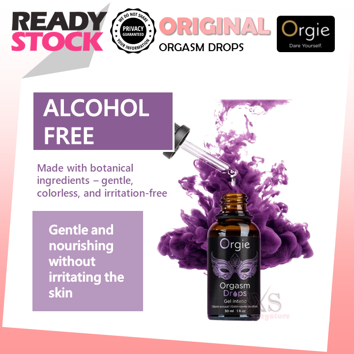 Orgie "Sexy Vibe" Heating Sensation Gel 15ml Arousal Enhancer for Women