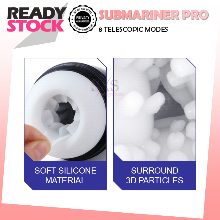 MIZZZEE SUBMARINER PRO Automatic Retractable Masturbation Cup for Men